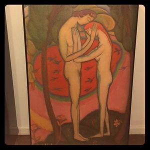 William Zorach spring in Central Park